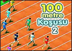100 Metre Koşusu 2 - 100 metre yarışlarına katıl yeteneklerini göster yarışların birincisi ol