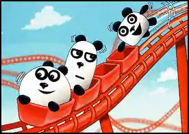 3 Panda Fantastik - 3 pandamız bu sefer lunaparkta eğlenirken bir anda kendilerini fantastik bir dünyada bulur