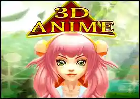 3D Anime Fantastik - Büyülü bu 3D fantastik dünyayı keşfedin ve sevimli anime kızı için muhteşem bir kıyafet seçin