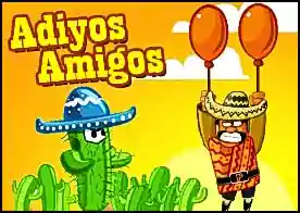 Adiyos Amigos - Balonla kaçmaya çalışan amigoya yardım edin