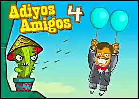 Adiyos Amigos 4 - Kaçmaya çalışan amigomuzun seyahatleri devam ediyor