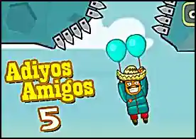 Adiyos Amigos 5 - Kaçmaya çalışan amigomuz yeni meceralara devam ediyor.