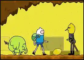 Adventure Time Limonlar - Adventure Time kahramanlarından Finn herşeyin limona dönüştüğü fantastik bir dünyada maceraya atılır