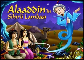 Alaaddin'in Sihirli Lambası - Tüm özel eşyaları toplayarak Aladdin'e yardım edin