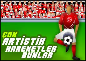 Artistik Hareketler Bunlar - Futbol topunu yere düşürmeden sektire sektire artistik hareketler yap puanı kap
