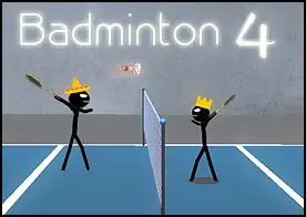 Badminton 4 - Badminton turnuvası devam ediyor favori çöp adamını seç ve badminton turnuvasının galibi sen ol