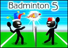 Badminton 5 - Badminton turnuvası devam ediyor favori çöp adamını seç ve badminton turnuvasının galibi sen ol