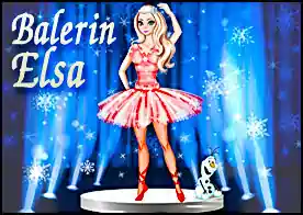 Balerin Elsa - Elsa'ya bale yapması için en uygun kıyafeti giydirip hazırlanmasına yardımcı ol
