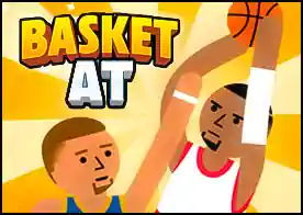 Basket At - Zıplaya zıplaya rakibin elindeki topu kap ve basketi at