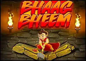 Bhaag Bheem - Kahramanımız bhaag_bheem zincirli tutulduğu zindandan kurtulup kaçmaya çalışıyor