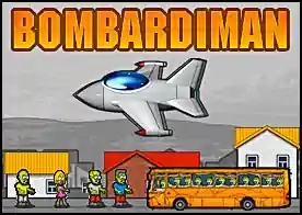 Bombardıman - Zombiler tarafından ele geçirilen şehri bombardıman uçağı ile yerle bir edin
