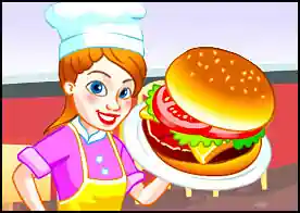 Burger Shop - Burger shop müşterilerine istedikleri siparişi zamanında ve doğru olarak teslim et