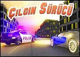 Çılgın Sürücü 3D - Çılgın bir sürücü olarak polislerden ve rakiplerinden kaç bonusları topla yeni arabalar ve haritaların kilidini aç