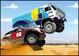 Dakar Çöl Yarışı - Kızgın çöl kumlarında kıyasıya bir rekabete katıl aracını geliştir parkurları birinci olarak tamamla