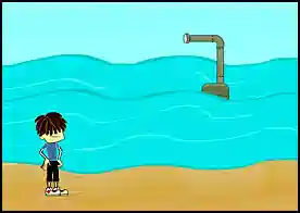 Denizaltıdan Kaçış - Plajda gezerken bir denizaltı görüyor merak edip içine giriyorsun ve de içinde sıkışıp kalıyorsun