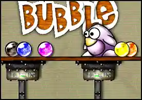 Donmus Bubble - Önce donmuş haldeki renkli topların buzunu kırarak serbest kalmasını sağlayın sonra onları birleştirip yok edin