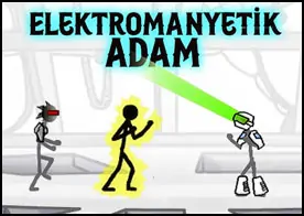 Elektromanyetik Adam - Dünyanın en iyi elektromanyetik dövüşcülerin katıldığı Yüksek Voltaj Turnuvasına hoşgeldin.