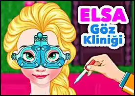Elsa Göz Kliniği - Elsa gözlerini tedavi ettirmek için bir göz kliniğine gidiyor