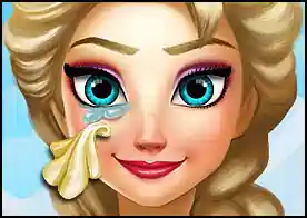 Elsa Göz Tedavisi - Elsa gözlerini tedavi ettirmek için bir göz kliniğine gider ona yardımcı olun