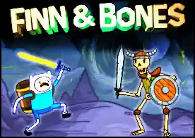 Finn and Bones - Bu Cartoon Network macera oyununda Jake'yi kaçıran aç iskelet adamlarla kıyasıya dövüş