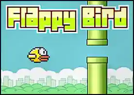 Flappy Bird - Minik kanatlarını çırpa çırpa ilerleyen sevimli kuşumuzun boruların arasından geçerek ilerlemesini sağla