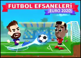 Futbol Efsaneleri Euro 2020 - Favori takımını seç ve 2020 Euro futbol turnuvasına katıl tüm rakiplerini yen