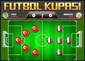Futbol Kupası - Uluslar arası dünya futbol şampiyonasına hoşgeldiniz hayallerindeki takımı seç ve onu turnuvanın şampiyonu yap
