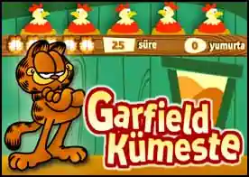 Garfield Kümeste - Yakalayabildiğin kadar yumurta yakala yalnız domates ve karpuzlara dikkat!