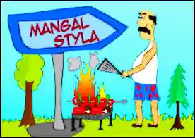 Hayrettin Mangal Styla - Mangal Styla Hayrettin ormanda mangalcı dedelerden kaçıyor