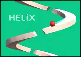 Helix - Spiral şeklindeki yolda engelleri aşarak döne döne aşağı in