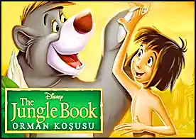 Jungle Book Orman Koşusu - Mowgli’ye dostları panter Bagheera ve ayı Baloo'yı kurtarması için yardım et