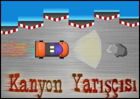 Kanyon Yarışçısı - Engellerle dolu kanyonda aracı çarpmadan gidebildiğin kadar git