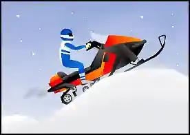 Kar Aracı Ustası - Karla kaplı tepelerde kar aracını ustalıkla kullanarak zorlu parkurları tamamla