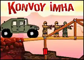 Konvoy İmha - Düşman konvoyu köprüden geçerken yerleştirdiğin dinamitleri patlatıp hepsini imha et
