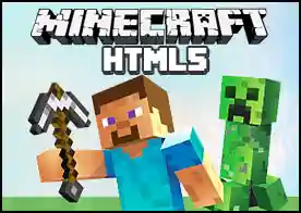 Miinecraft HTML5 - Meşhur Minecraft oyununun flash gerektirmeyen HTML5 versiyonu