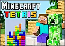 Minecraft Tetris - Minecraft temalı bu tetris ile hatıralarınız tekrar canlansın dünyanın en çok oynanan 6. oyunu