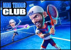 Mini Tenis Kulüp - Harika bir tenis maçına katılın ve hızlı ve akıcı bir tenis mücadelesinin tadını çıkarın
