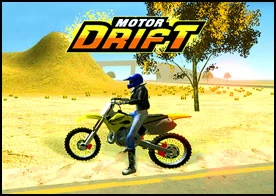Motor Drift - Üç farklı haritada farklı türdeki motosikletleri sür ön tekeri havaya kaldır hünerlerini sergile