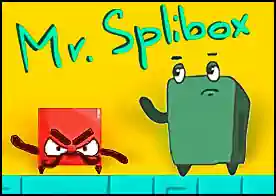 Mr. Splibox - Kendi kopyalarını oluşturarak yoluna devam edebilen mr. spibox un enteresan macerasına eşlik edin