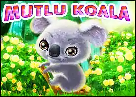 Mutlu Koala - Sevimli koala bahçede oynarken üstünü başını kirletir önce onu bir güzel temizle sonra onunla eğlenceli vakitler geçir