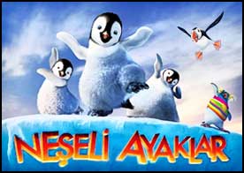 Neşeli Ayaklar Sörf - Buz dağlarının tepesinde kıran kırana bir sörf yarışı yapın