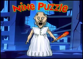 Nine Puzzle - Bu korku yapboz oyununda ninenin 9 resminden birini seçip dört moddan birini oynayabilirsin