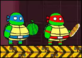 Ninja Kaplumbağalar - Ninja kaplumbağalar olarak tüm rehineleri kurtarın