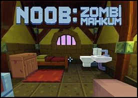 Noob: Zombi Mahkum - Acemi ve dahi çaylak noob kahramanımızın zombi istilasına uğramış bir hapishaneden kaçmasına yardımcı olun