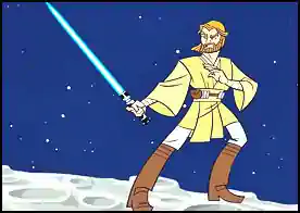 Obi Wan Kenobi Yapboz - Obi Wan Kenobi manzaralı yapboz oynamak isteyenler için
