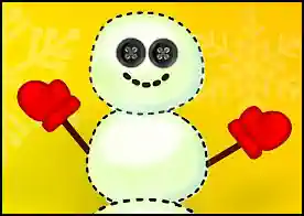 Oyuncak Terzisi - Olaf terzi dükkanında içi doldurulmuş kardan adamlar hazırlıyor ona yardımcı olun