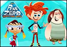 Penn Zero Karmaşa - Penn Zero ve arkadaşlarının süper kahramanlar dünyasını kurtarmasına yardımcı olun