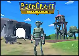 PeonCraft - Orklara benzeyen insansı bir ırkın yaşadığı uzak bir gezegendesin kabile komutanının verdiği görevleri yerine getir
