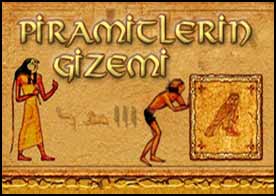 Piramitlerin Gizemi - Efsunlu tuğlaları, kenarlardaki eşleriyle birleştirerek yok edin.