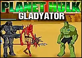 Planet Hulk Gladyatör - Gladyatör arenasında Hulk olarak dövüş tüm rakiplerini yoket